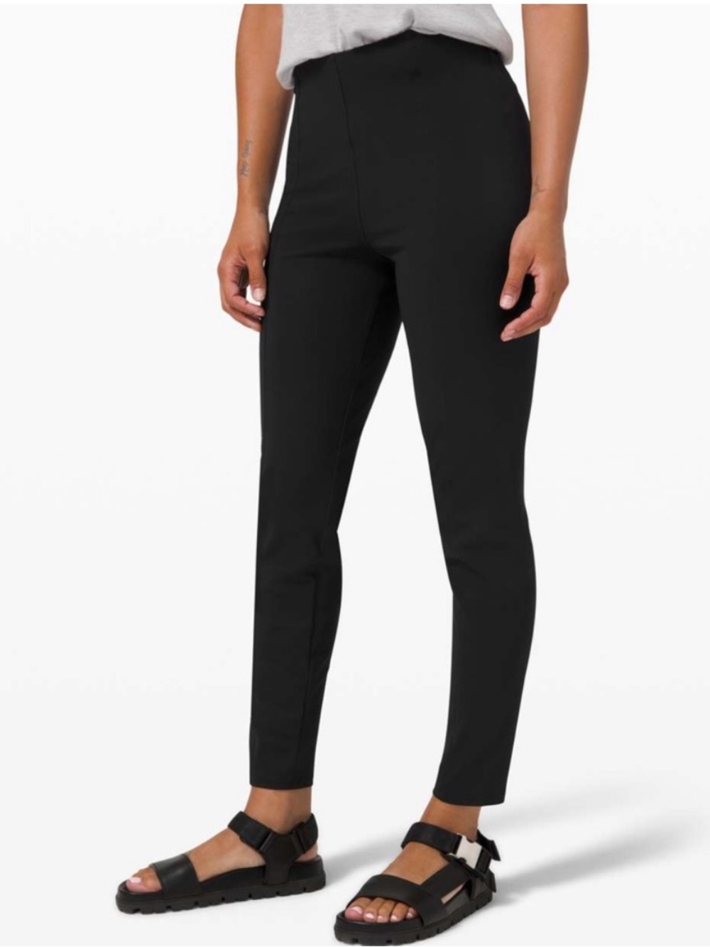 Lululemon Black Here to There High Rise Pants size 4